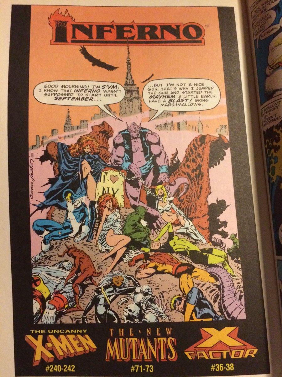 johnnyTweeter's tweet photo. @XPlaintheXmen #infernowatch https://t.co/xLgAeb3HaG