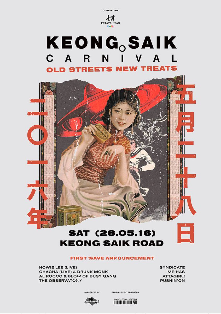BandwagonAsia's tweet photo. Keong Saik Carnival set to showcase cutting edge musicians from China and Singapore in May https://t.co/Bfi631lgUR https://t.co/hGCKFstt9c
