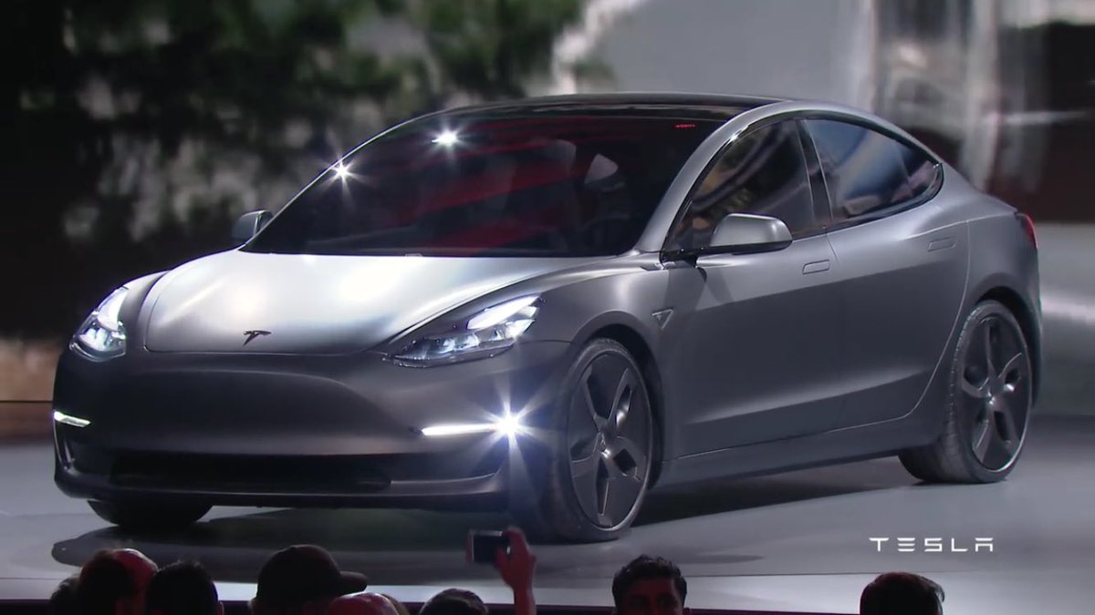 nacsua's tweet photo. Looks awesome!
Tesla model 3 https://t.co/aTlt0a9g5P