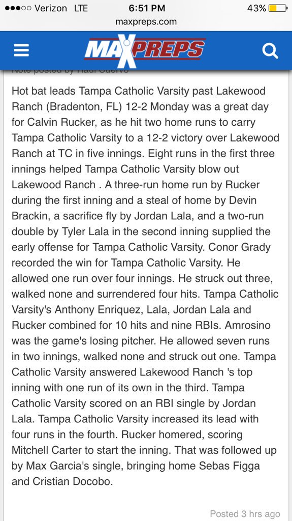 TC Baseball tweet media