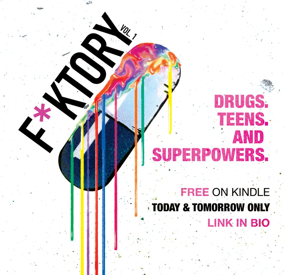EyedripArt's tweet photo. FREE AMAZON LINK->https://t.co/yBeDhnrg23 #ya #youngadult #fantasy #freekindle #drugs #superhero #fktory #fiction https://t.co/gFNJB6Q25e