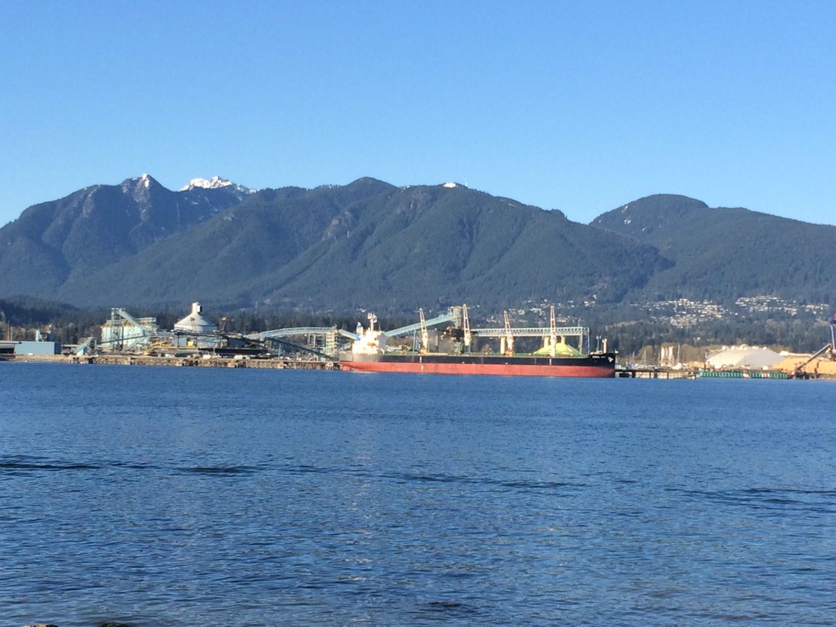 LSNERR's tweet photo. The Port, from Stanley Park https://t.co/zetZok6cAj