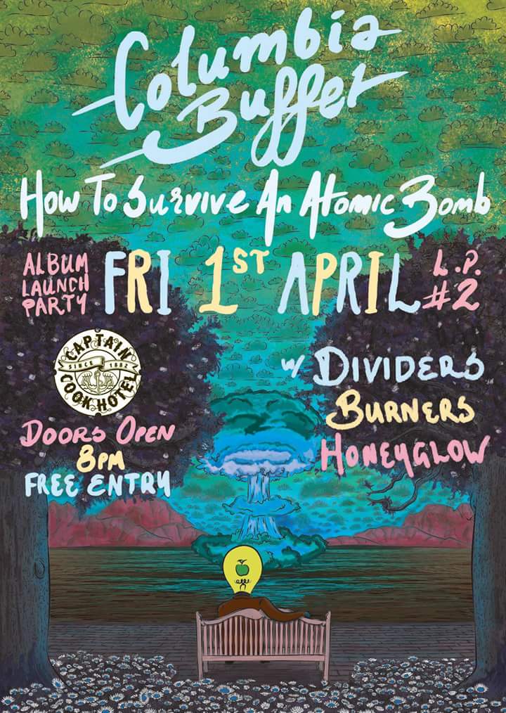 ColumbiaBuffet's tweet photo. Tonight Sydney! Captain Cook Hotel. 8pm. FREE ENTRY! W/- Dividers &amp; Burners! https://t.co/DYYTDlJv5o