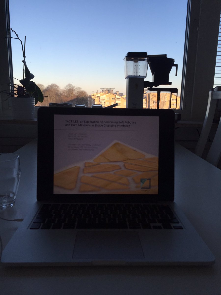 JolijnvSleeuwen's tweet photo. Goodmorning Malmö. Last preparations :) #sider2016 https://t.co/8IUIfB7amG