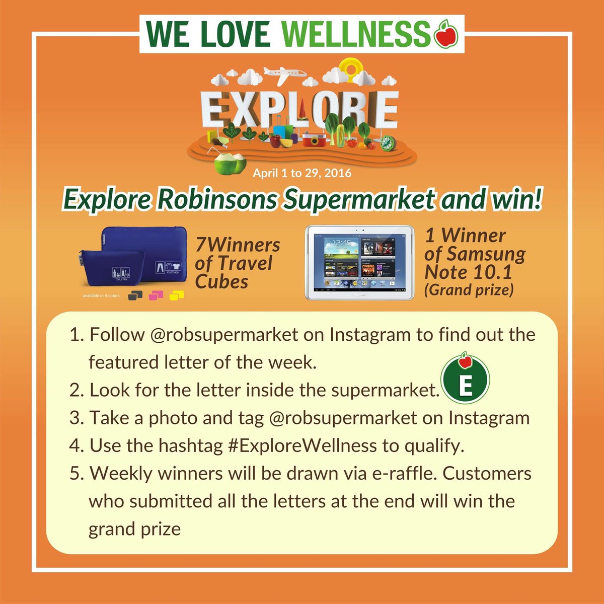 RobSupermarket's tweet photo. Get to #ExploreWellness and win! https://t.co/jSTo6ZbAPz