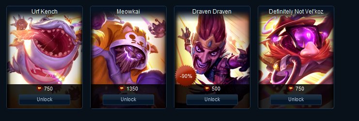 Moobeat The Four New Skins Are All Up In The Shop Dravenday T Co Gnq76edicf