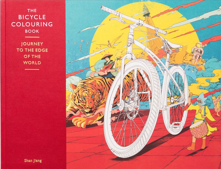 LaurenceKingPub's tweet photo. .@JocksAndNerds review Shan Jiang's 'The #Bicycle #Colouring Book', out today! https://t.co/iO2QihQowN #colourking https://t.co/AjW8mpmASz