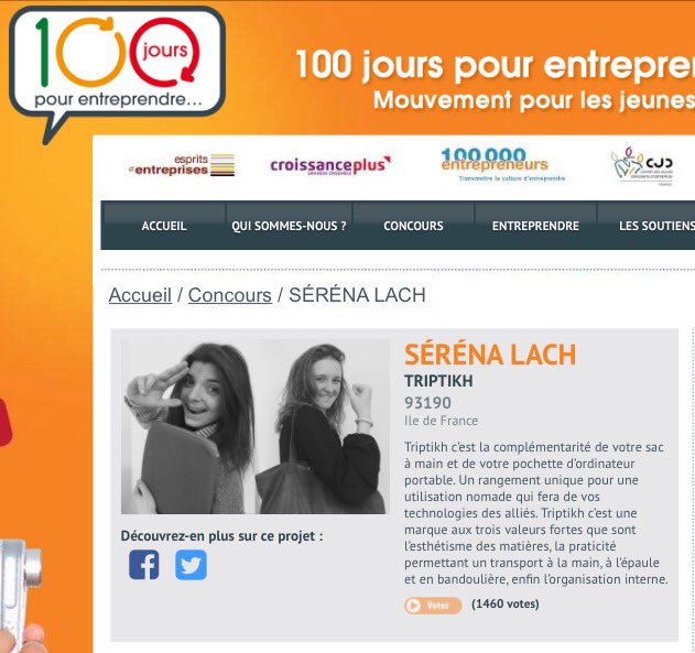 Triptikh_'s tweet photo. À 40 voix de notre objectif #OBJECTIF1500 continuez de voter jusqu'au 25 avril https://t.co/sUbqJ94NG9 @100jours https://t.co/BEzKKhn8ZW