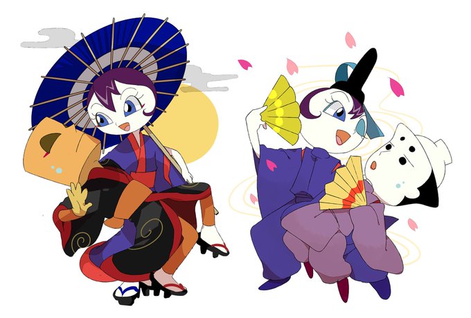 和キャラのtwitterイラスト検索結果