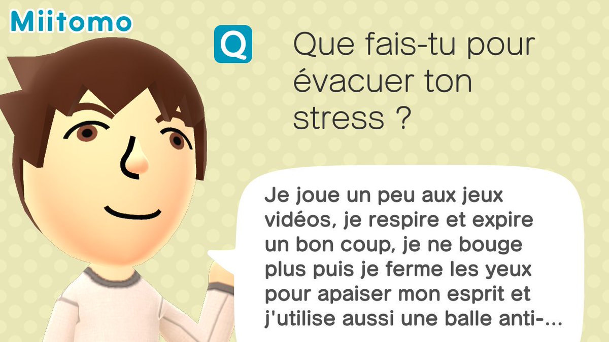 Dydoutendo's tweet photo. #Miitomo_KUYOKVC #fr
Nintendo ont bien réussi leurs coups avec cette application mobile, je suis très satisfait ☺ https://t.co/Ho3Q05z130