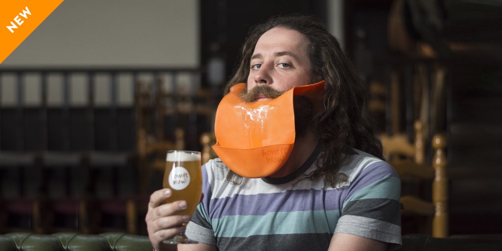 HonestBrew's tweet photo. Keep those bristles froth-free with our new Beard Bib! Pre-order it here: https://t.co/cZ6dMGxw5u https://t.co/KViHKWhh1J