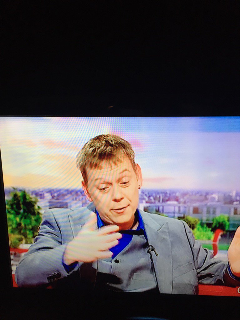 georgelepaws1's tweet image. Ian Beale talking about sleep on @bbc breakfast #mutitasking