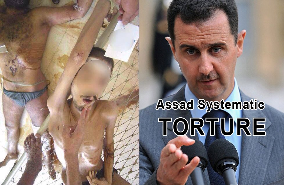 earthnews2020's tweet photo. #Assad is better #ISIS
Really! Because he only #torture #bomb #gas #kill his own #SyrianCivilans
#humanity_fail #UN https://t.co/58tpefUSYC