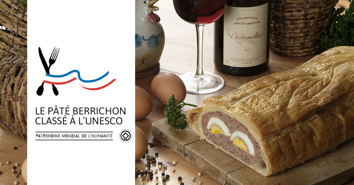 Voici une excellente nouvelle pour notre pâté de Pâques berrichon ! #gastronomie #Unesco