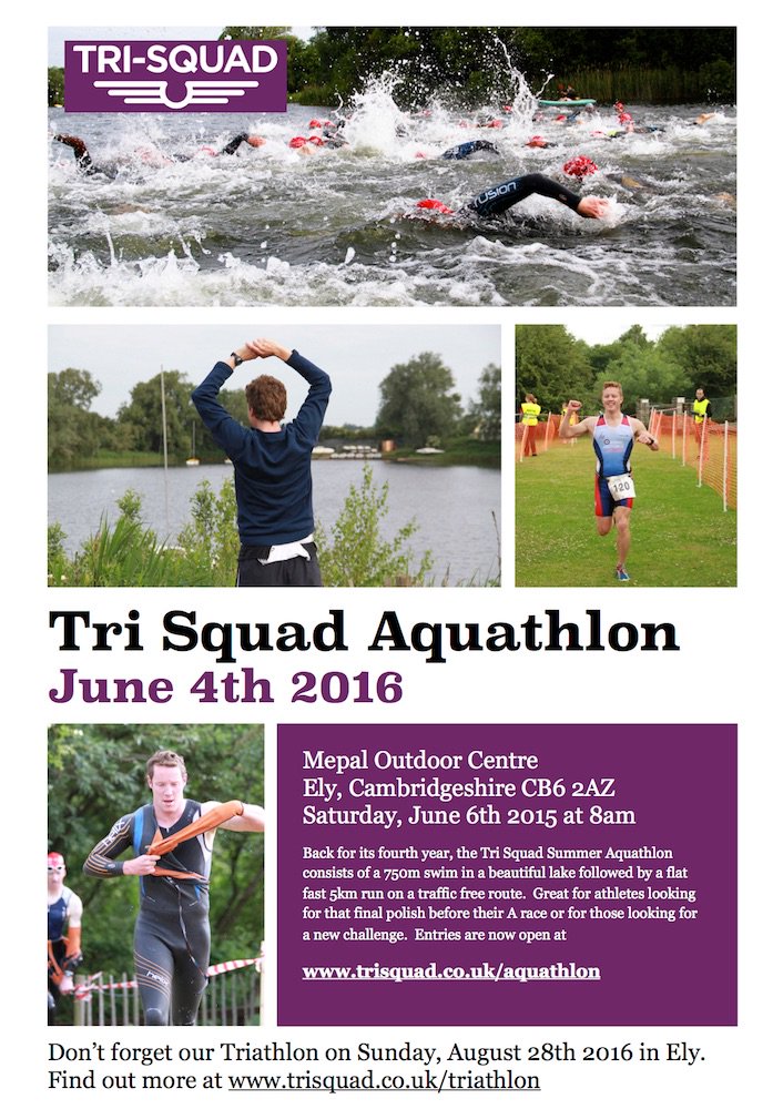 TriSquadUK's tweet photo. Looking for something to freshen up your race instincts? Try our aquathlon on June 4th? https://t.co/Dbzo2Lojfx https://t.co/NEZkdqOqJH