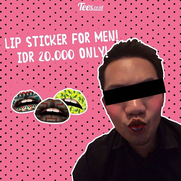 rajasa's tweet image. I stand by my product. Bila lip sticker for men terjual 100 item today. I will wear it and star a video commercial.