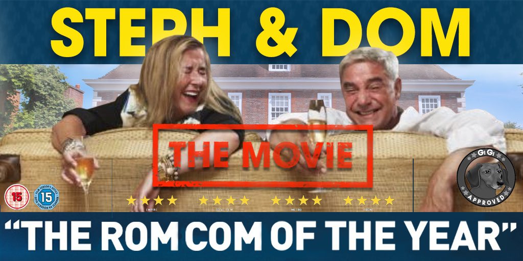 We've been desperate to spill, but we can announce that #StephAndDomTheMovie will be released this Summer! #ChinChin