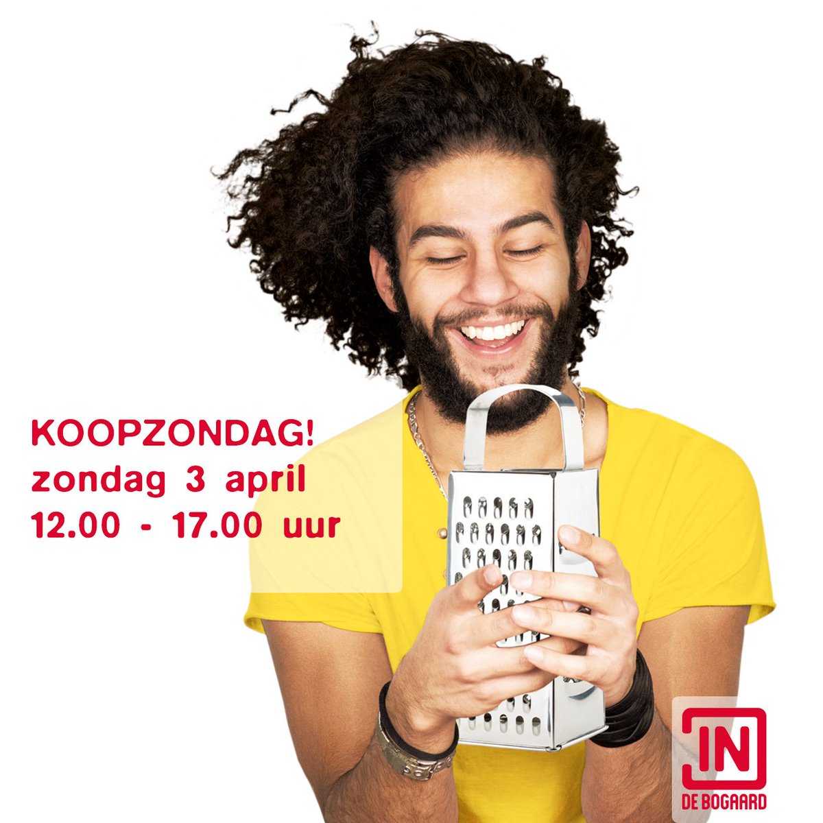 Aanstaande zondag: #koopzondag!
En vanaf 24 april zijn we IEDERE ZONDAG geopend!