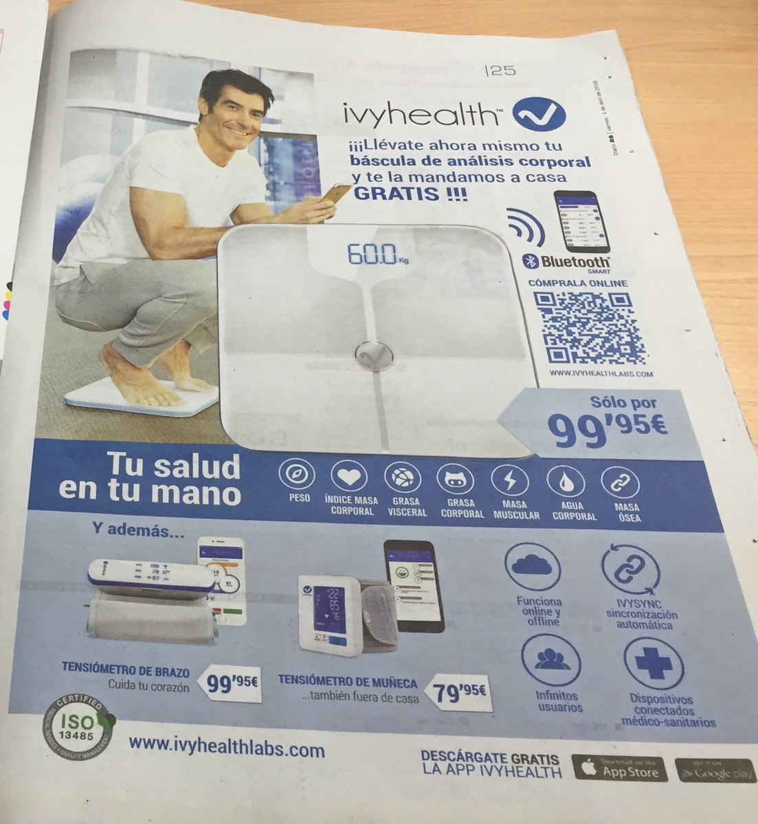 IvyHealth's tweet photo. Hoy aparecemos en @diarioas con @JorgeFdezTV #IVYHealth en los medios deportivos https://t.co/lM25UyYvGs #mhealth https://t.co/s1EcxGWuRF