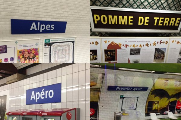 My_Little_Paris's tweet photo. Chers touristes, nous vous prions d'excuser la #ratp pour la gêne occasionnée... #1eravril #rendezvousàMaPelle https://t.co/QcfCrOZDj3