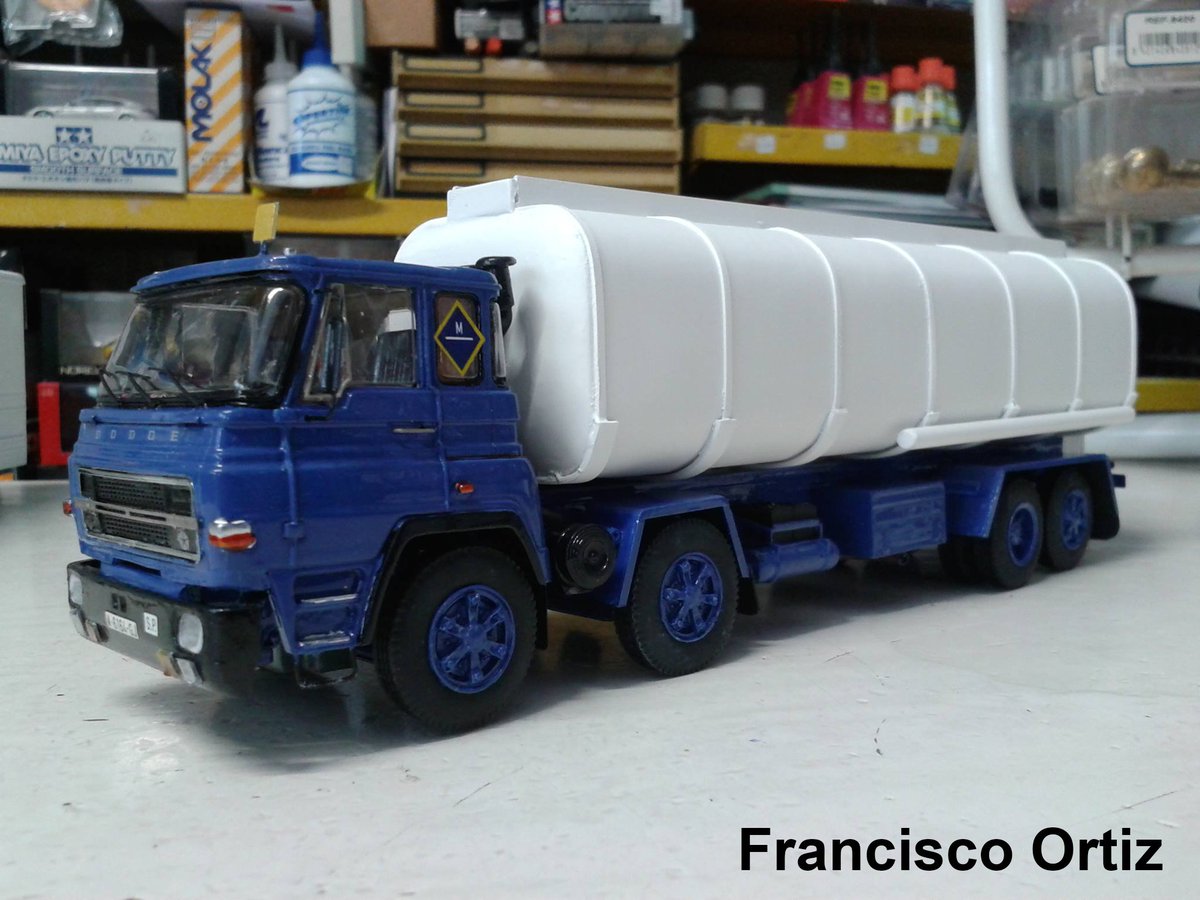 OteroScaleModel's tweet photo. Nuevo proyecto de Francisco Ortiz a partir de nuestros KIT #escala43 #Camión #Barreiros #Dodge https://t.co/NoBFsAatwX