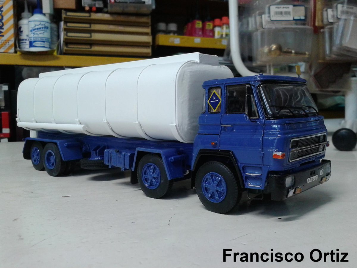 OteroScaleModel's tweet photo. Nuevo proyecto de Francisco Ortiz a partir de nuestros KIT #escala43 #Camión #Barreiros #Dodge https://t.co/NoBFsAatwX