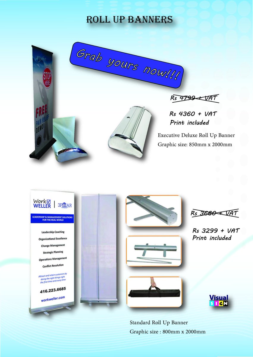 VisualSign_Ltd's tweet photo. Enjoy our promo of the month :) https://t.co/PVPeEEoweN