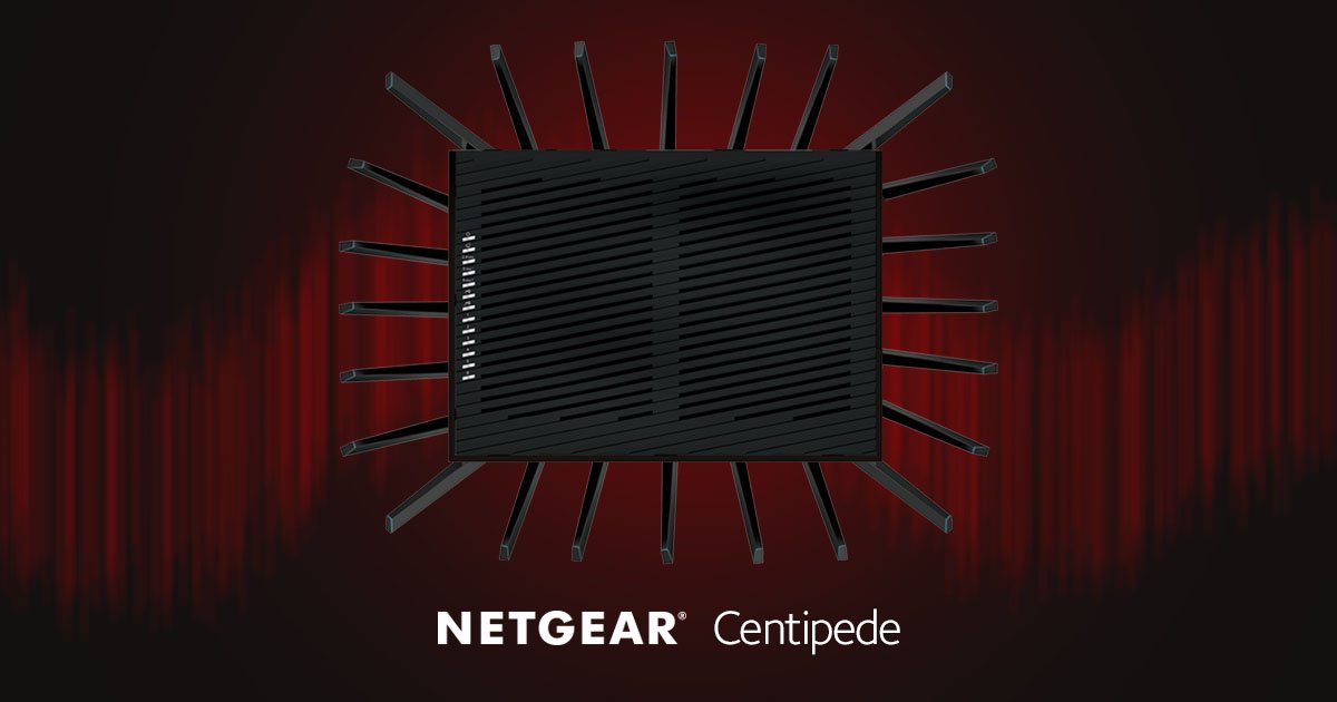 Netgear_de's tweet photo. Flächendeckendes #WLAN – mit dem neuen Netgear Centipede #tausendfüße #tausendantennen https://t.co/iKBbyEWzGF