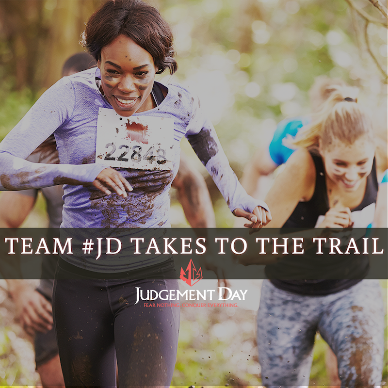 judgementdayuk's tweet image. Tough enough to complete a trail run in the tough terrain of Pippingford Park? We think you are #JudgementDay
