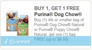 HTSFF's tweet photo. *RESET* BOGO Purina Dog/Puppy Natural Chow Q! - https://t.co/6N14UXUQIk
#coupons #free #htsff #coupon https://t.co/bY37jiuFNP