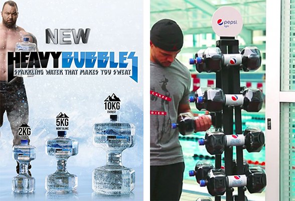 MetaVisu's tweet image. Quand La Montagne de #GOT copie Pepsi @joelapompe #HeavyBubbles #Pepsi