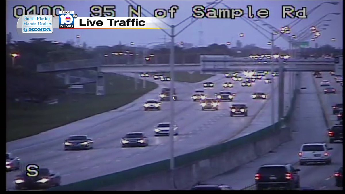 Police Activity on I-95 NB and Sample Rd #TRAFFIC https://t.co/nxe85BvKCl
