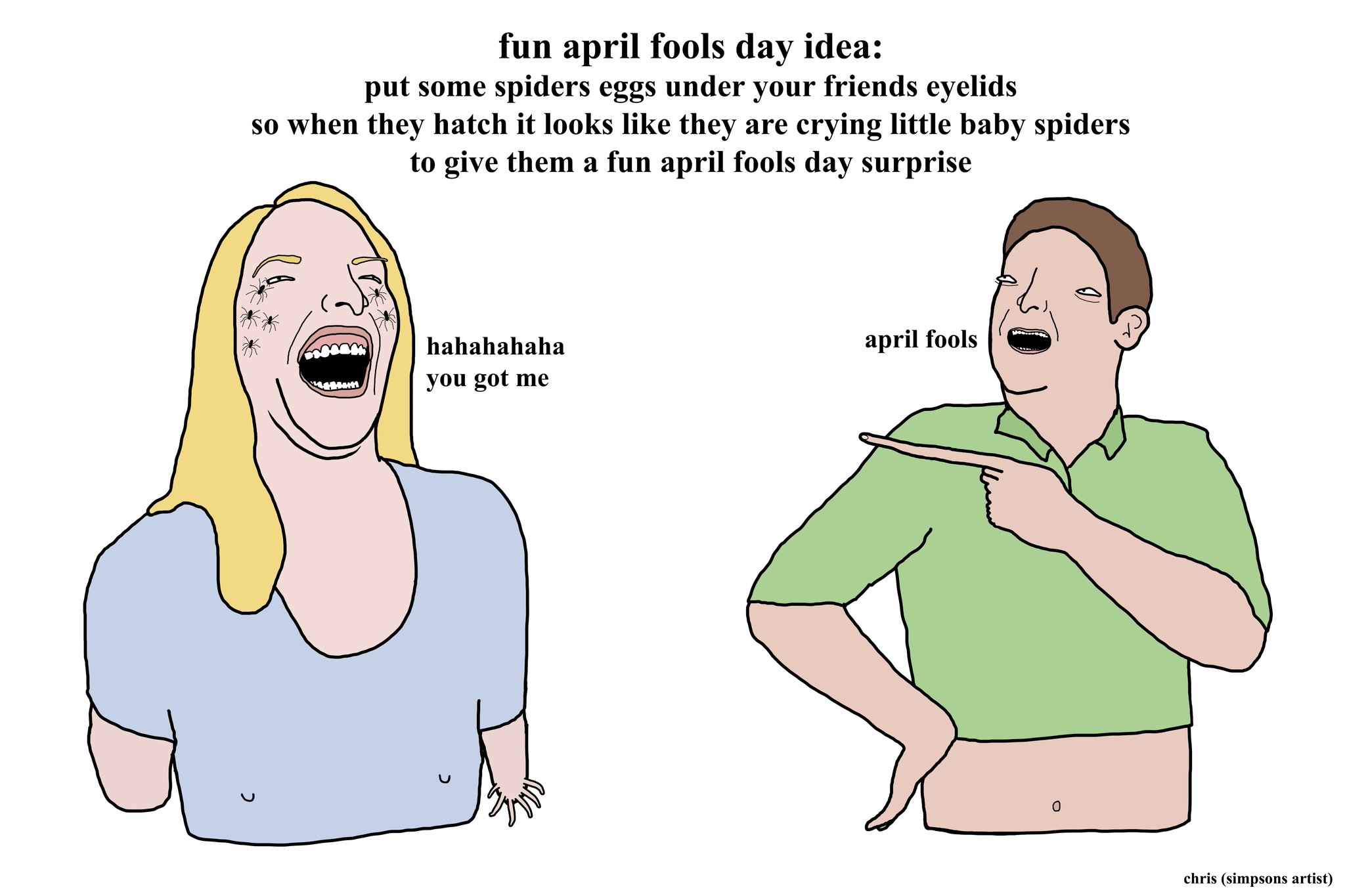 O Xrhsths Chris Simpsons Artist Sto Twitter A Fun April Fools Day Idea Xox T Co Nn00uq4abs O Xrhsths Chris Simpsons Artist Sto Twitter A Fun April Fools Day Idea Xox T Co Nn00uq4abs