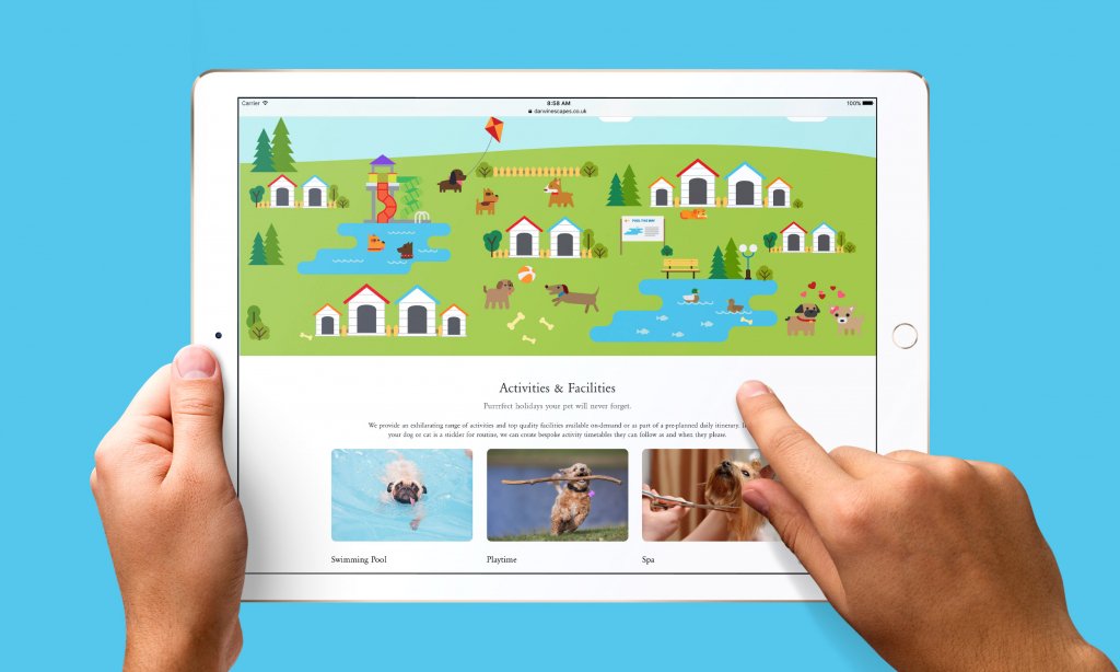 ClickyMedia's tweet image. Our fab client @DarwinEscapes are opening the UK's first pet only holiday park! Check it out darwinescapes.co.uk/yappy-days-res…