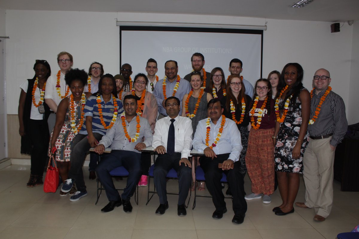 amlanray's tweet photo. @DrHCovMedPharm @JessWillowBird Coventry University students at NBA Campus for their Global Leadership Programme! https://t.co/2BfKmBchyk