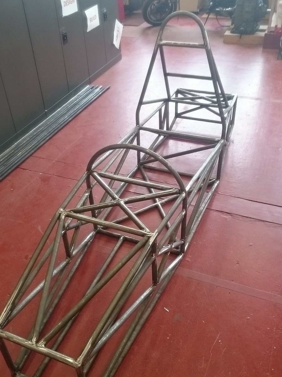 USWFalcons's tweet photo. #frame is done, now to finish everything for @FormulaStudent https://t.co/EPvRHgIhJ8