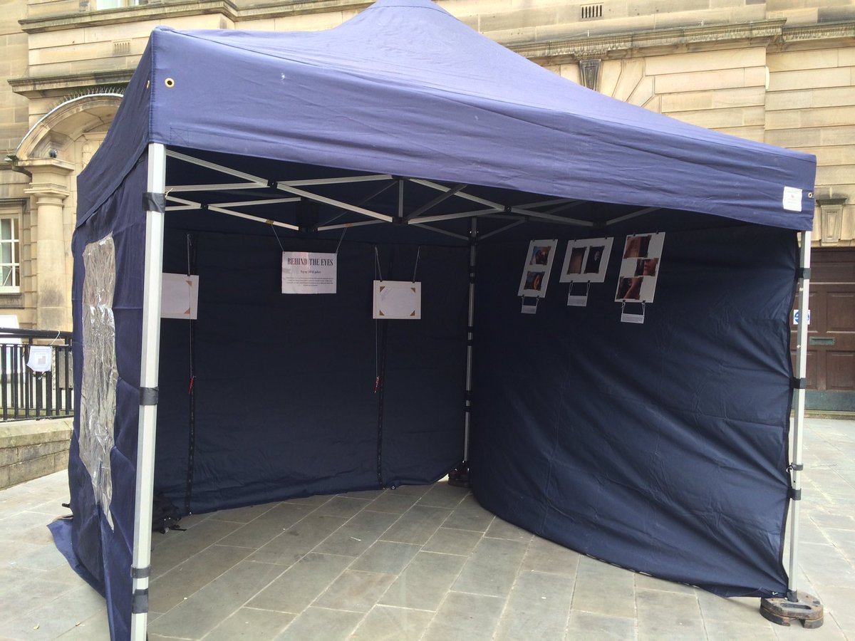 Behind the Eyes is a pop-up exhibition of work from young local artists. In Market Square till 2pm #myfirstfriday