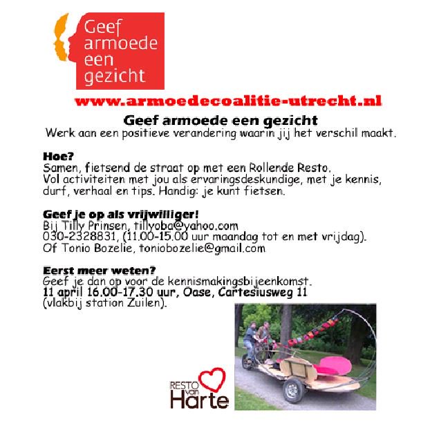Tussenvrz's tweet photo. #Ervaringsdeskundig in #armoede? Geef armoede een
gezicht, rijd mee met Het #RollendeResto: https://t.co/JnZIcDn7no