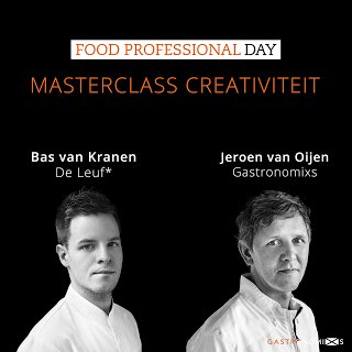 Maandag staan we samen met <a href="/basvankranen/">bas van kranen</a> op de <a href="/FoodProfDay/">FoodProfessionalDay</a>! bit.ly/1Sr9RqO