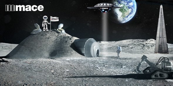MaceGroup's tweet photo. Mace appointed by @thegalaxy to build world’s 1st #construction project in space #MoonShard https://t.co/vPp7dTRXiT https://t.co/viYJft9EPE