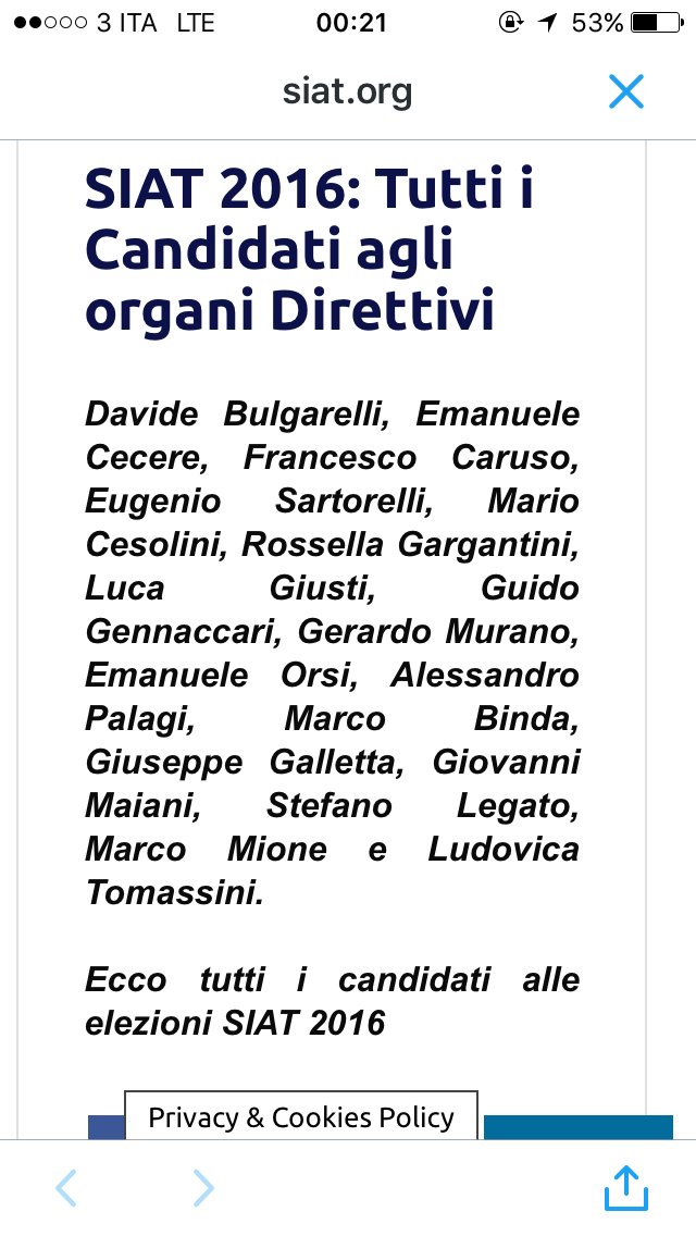 Cicli_e_Mercati's tweet photo. Presidenziali #SIAT2016 #9aprile #FRANCESCOCARUSO #DAVIDEBULGARELLI https://t.co/tUz5xj1T3n