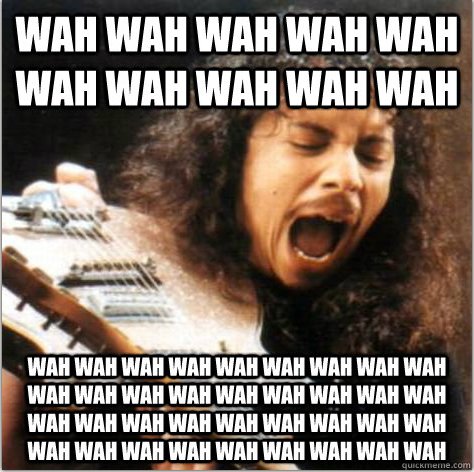 ThePitEdition's tweet photo. Pour son prochain Album, @Metallica a décidé que tous les solos seront joués sans WAH WAH - #LapinDavril :-) https://t.co/0V5eRyPRFd