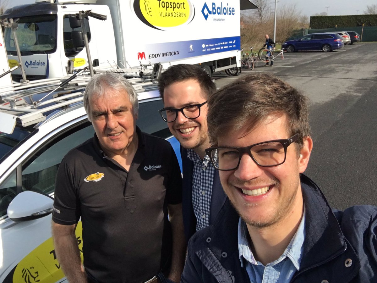 mathieuvdhende's tweet photo. 40j geleden winnaar van de Ronde van Vlaanderen,Vandaag trotse supporter van @NestorJobs #rvv2016 #walterplanckaert https://t.co/tuxqiclLg6