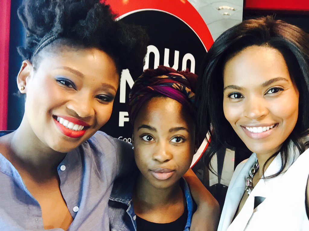 GailMabalane's tweet photo. Thank you for tuning in! #BestTLadies @kayafm95dot9 with @thelazymakoti & @Sotho2 https://t.co/N4HyaO4YsP