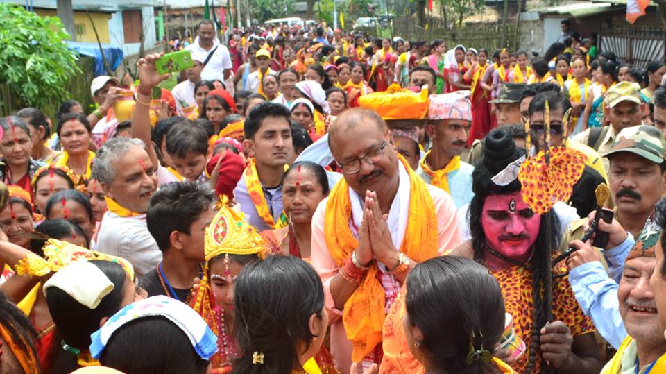 BhaskarSharma_'s tweet photo. My #campaign moments #margherita https://t.co/qfTqhmxsqc