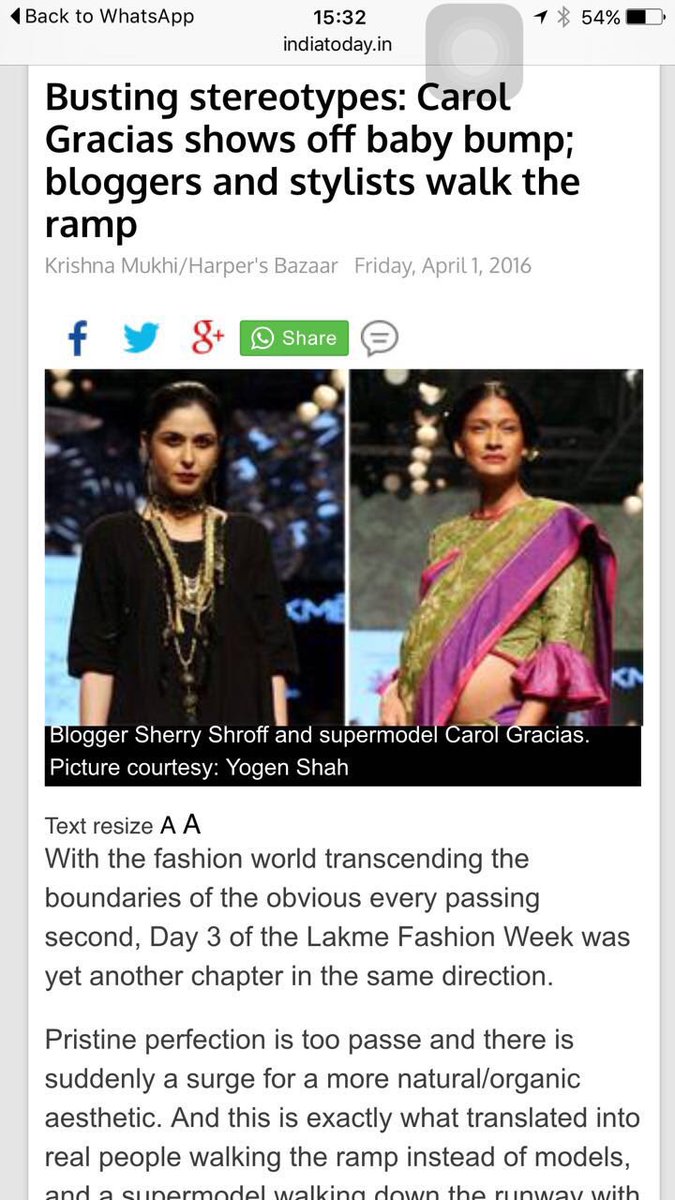 divyster's tweet photo. @DeepaGurnani Bursting the stereotypes @LakmeFashionWk @IndiaToday #IndiaCollective #LFW2016 https://t.co/NYjAjTCizg https://t.co/aGqPzbG2sF