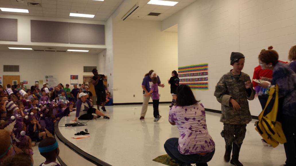 AlmandBonnie's tweet photo. Take a pie for a cure at TRE! #ensuringsuccess #hcs2016 https://t.co/zAJ0IQMEdk