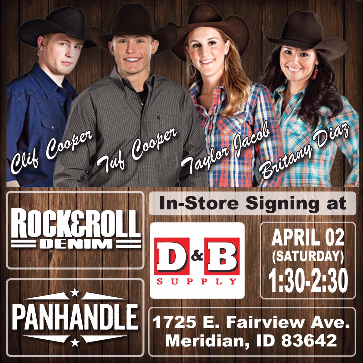 Come say hi if you're in the Nampa, ID area! #RocknRollCowgrl