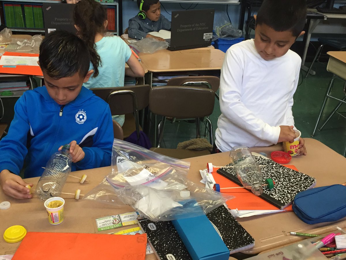 2ndGradeJKO's tweet image. #class201 is hard at work making their #bottlecars ! #2ndgrade #mrsgrubstein #labreport #learninghandson @PS66JKO