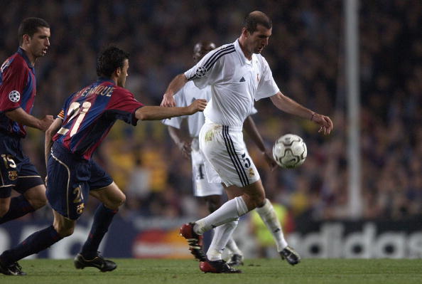 ChampionsLeague's tweet photo. Zidane: "These are the most beautiful games in football. Now I get to live it as a coach." #ElClásico #UCL https://t.co/8xSt9lXsz1